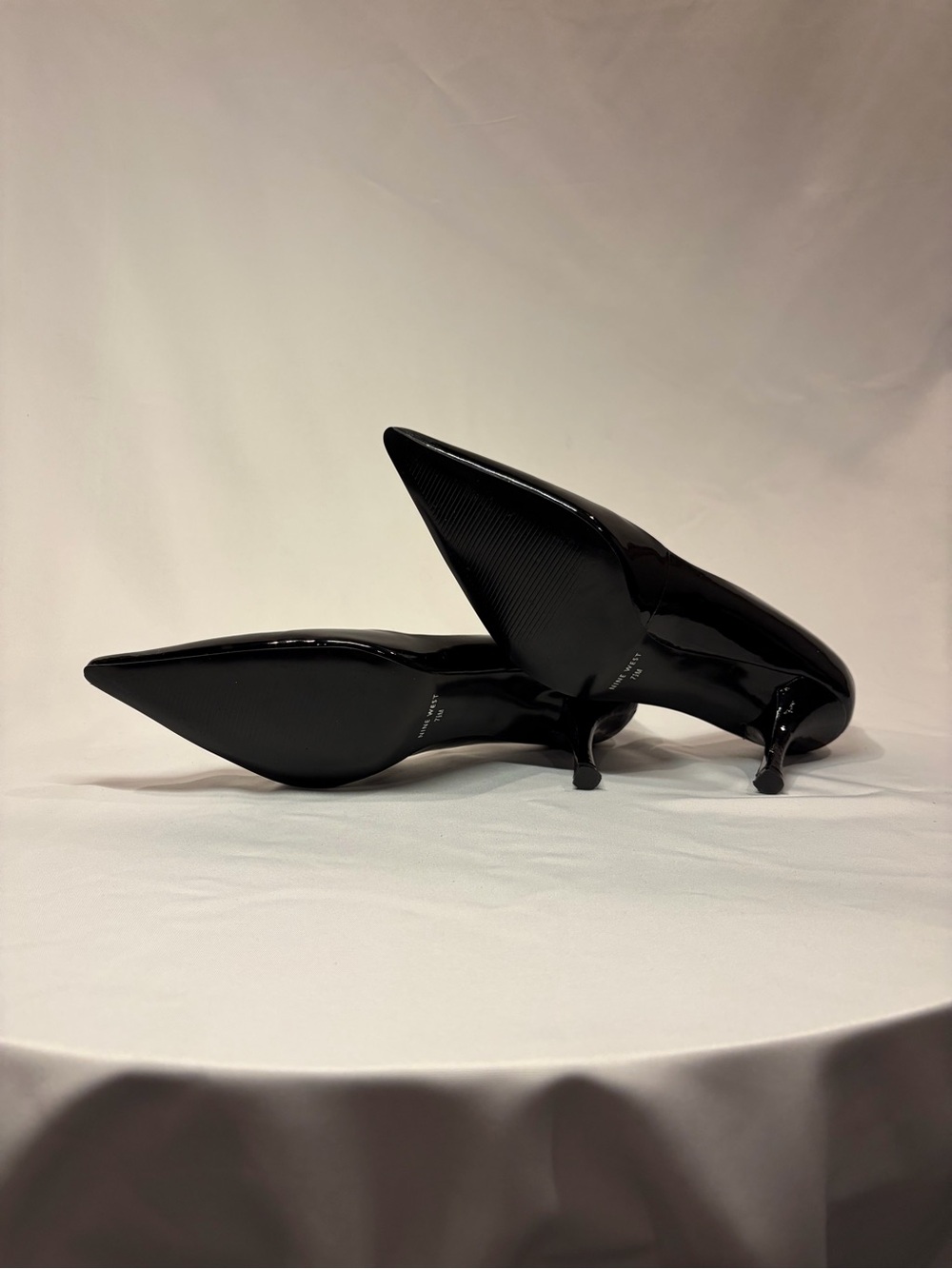 Nine West Black Patent Leather Heels - Picture 5 of 5